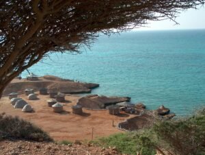 A village near the sea in Djibouti East Africa