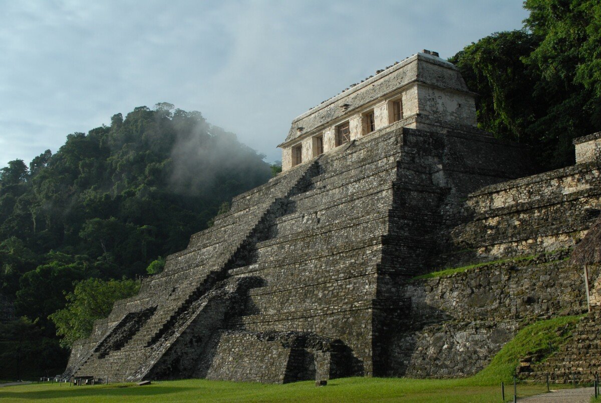 A mayan structure in Mexico