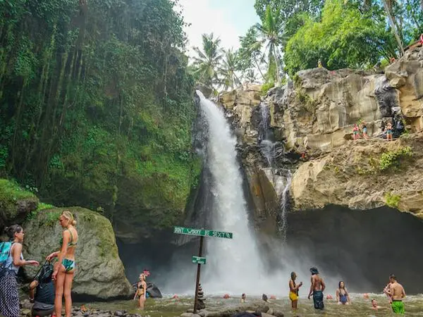 A Closer Look Tegenungan Waterfall in Bali