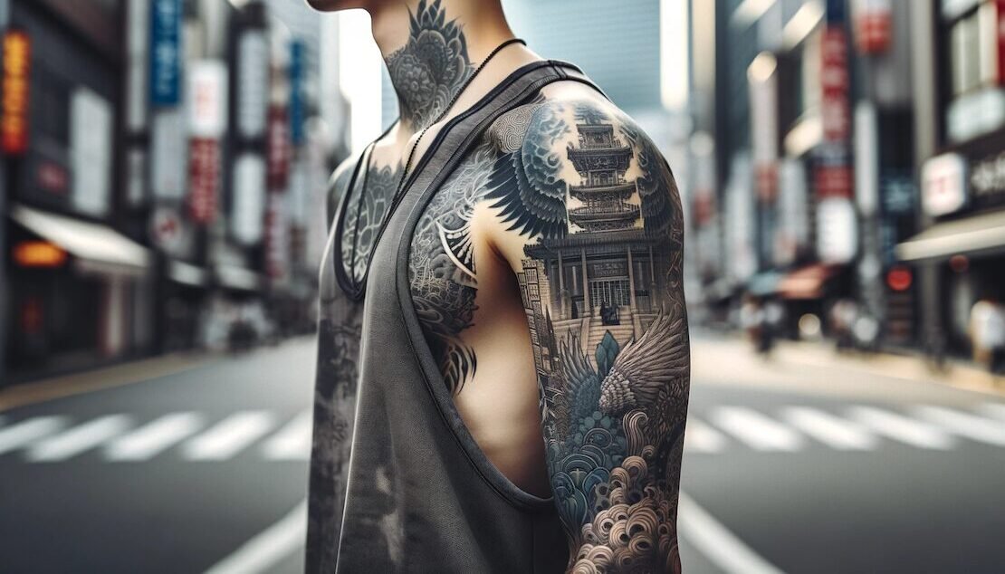 A South Korean with tattoos