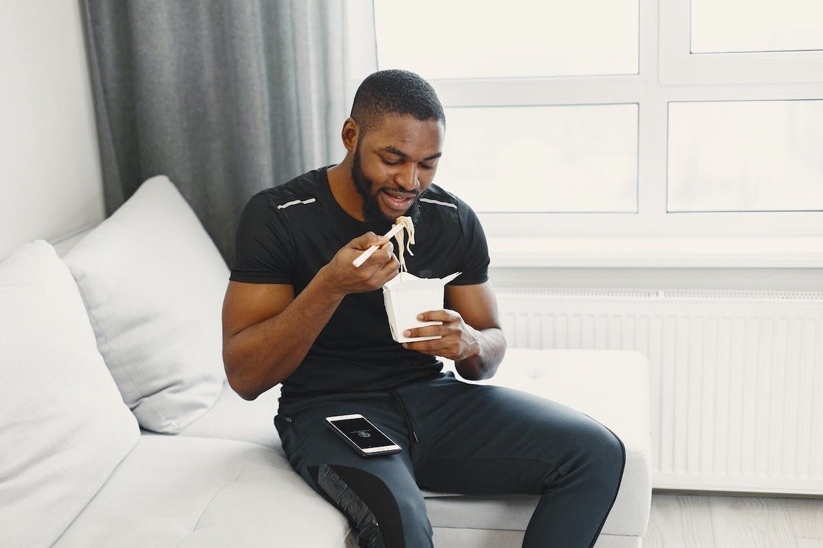 People tasting a delicious food