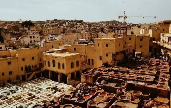 Overlooking morroco