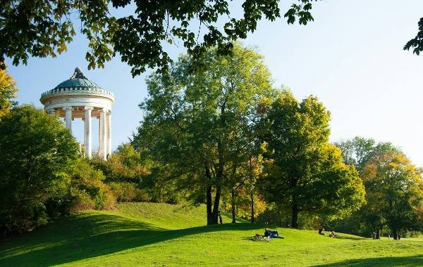 A natural park in Munich