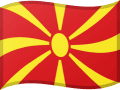 North Macedonia flag