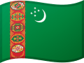 Turkmenistan flag