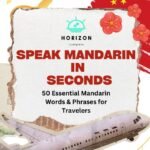 Speak Mandarin in Seconds - 50 Phrases